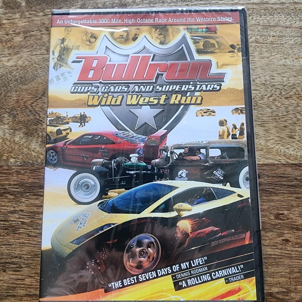 Bullrun Cops Cars And Superstars Wild West Run DVD Rodman Motorsports Racing
